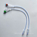 Disposable All Silicone 2 way Foley Catheter